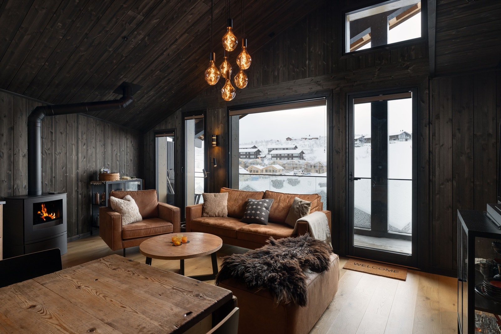 Velkommen inn til en strøken og påkostet toppleilighet i Kikut Alpin Lodge! Galleribilde