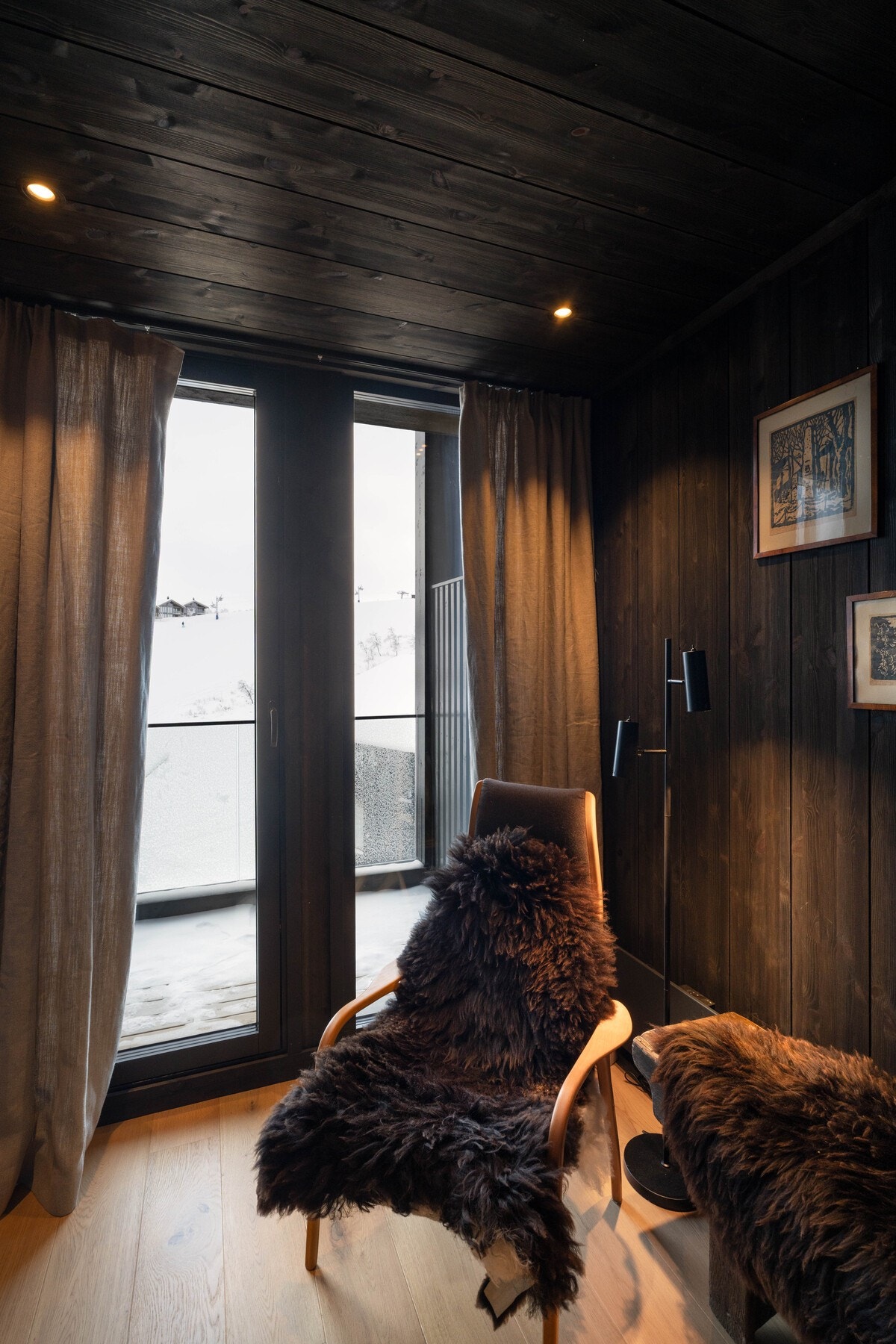 Sittekrok på soverommet Galleribilde