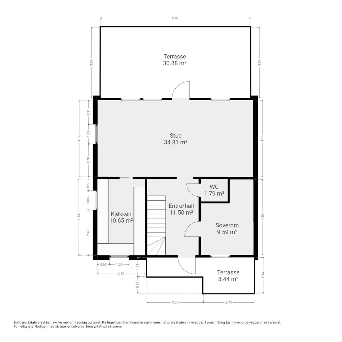 Melgårdshagan 113 - 1st Floor Galleribilde