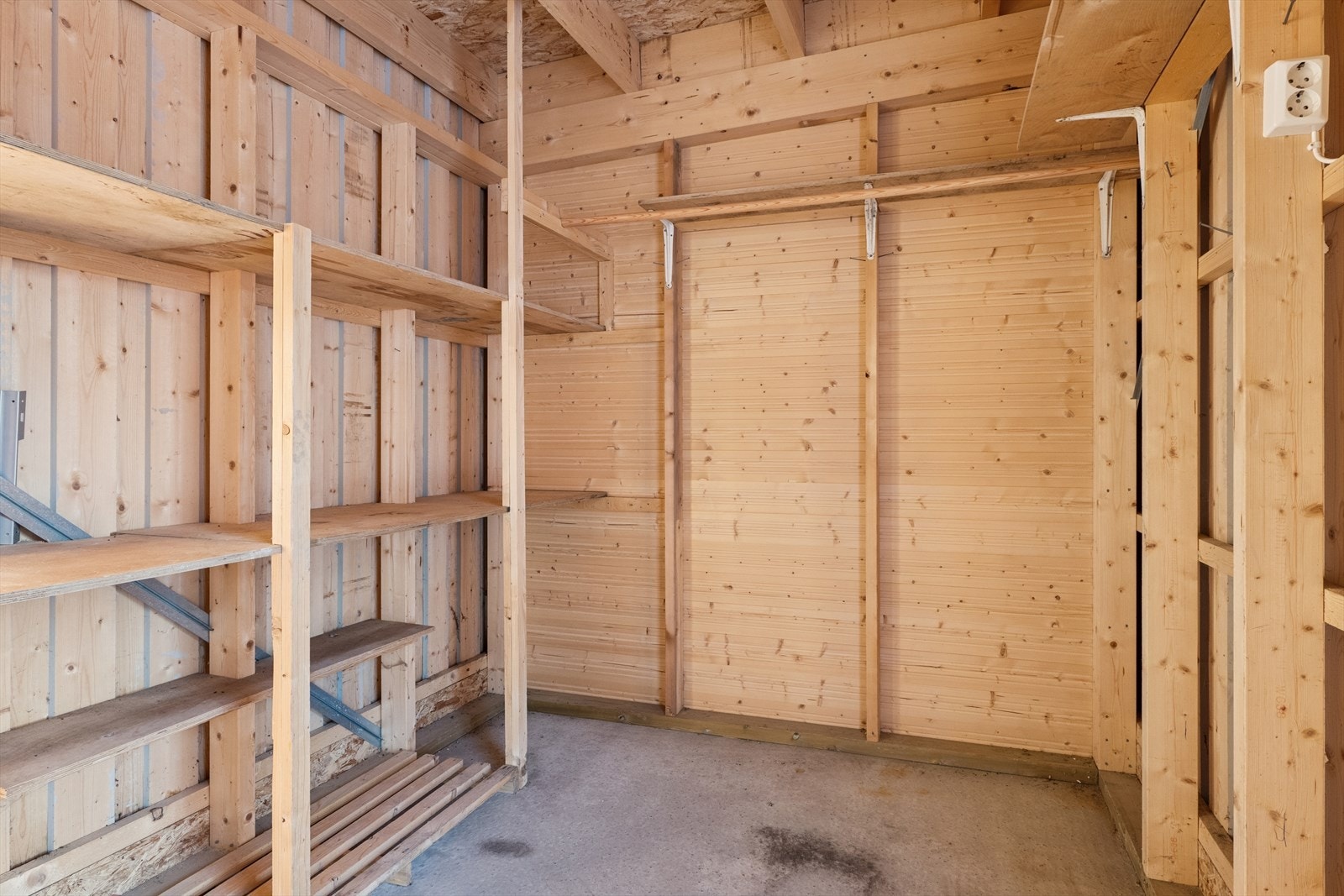 Bod med god lagringsplass. Galleribilde