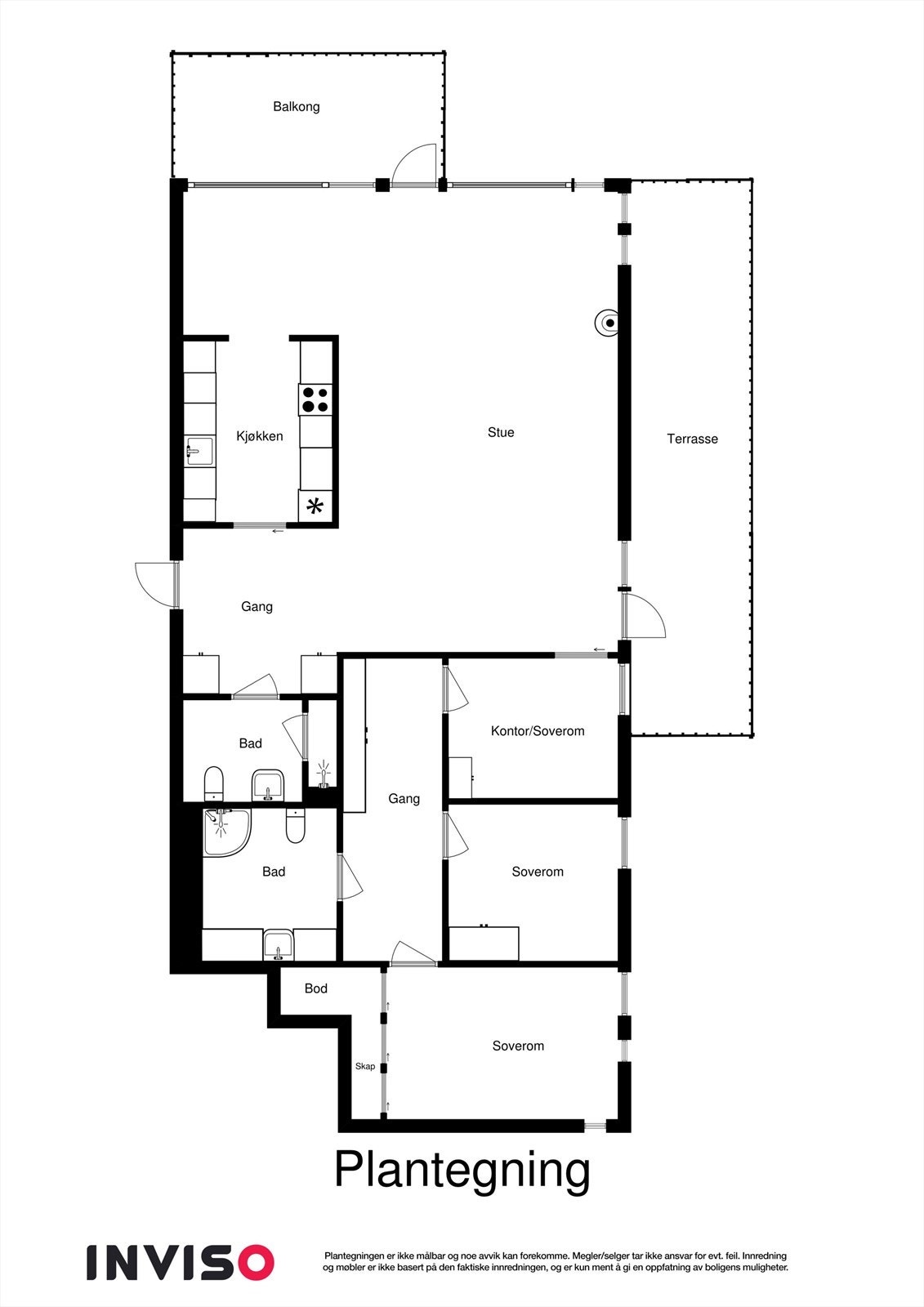 Plantegning. Galleribilde