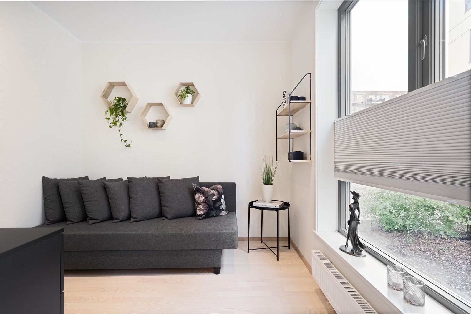 Soverommet er i dag innredet som en ekstra stue - et perfekt spillerom for familien. Galleribilde