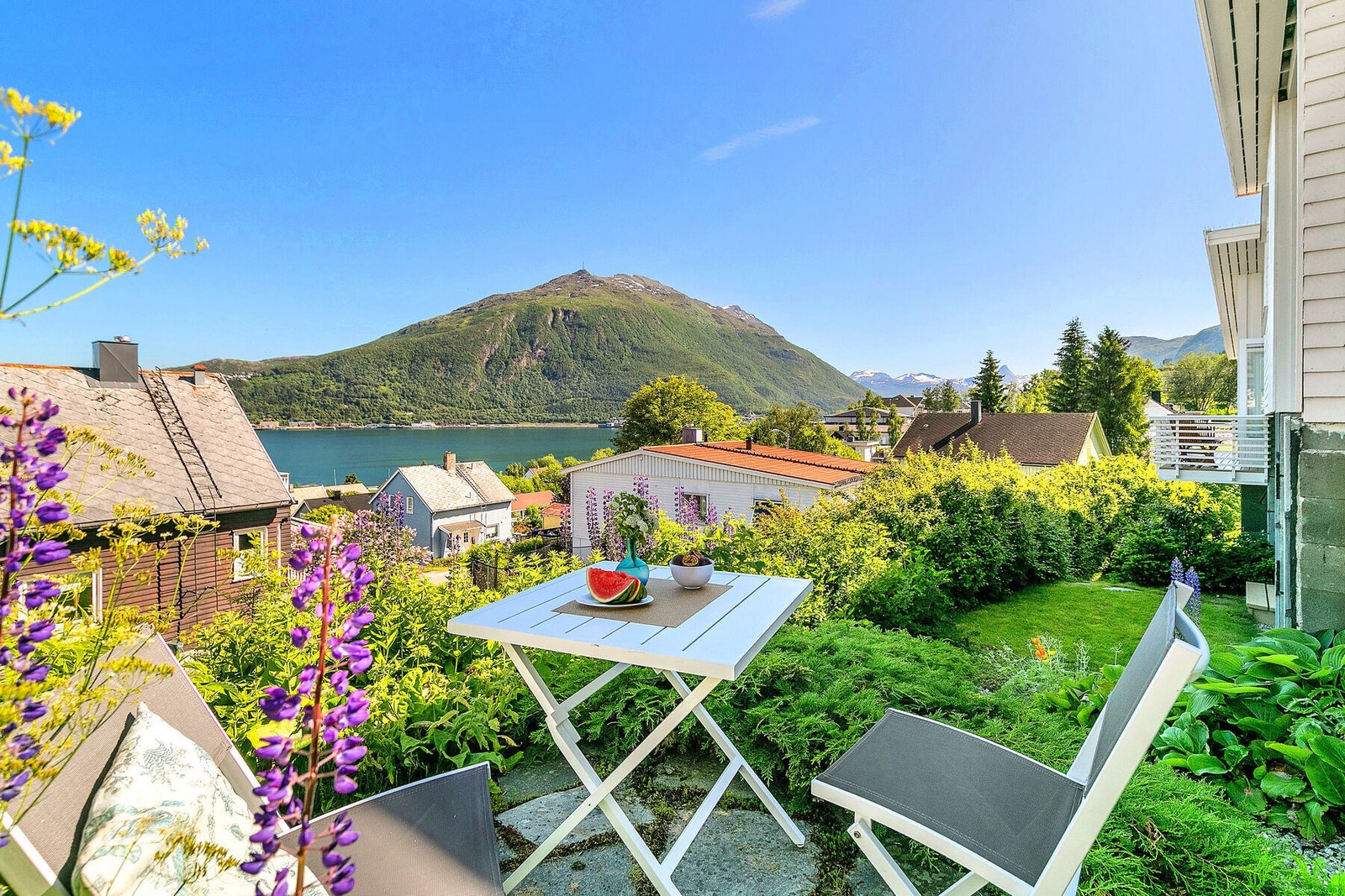 Mange solrike uteområder Galleribilde