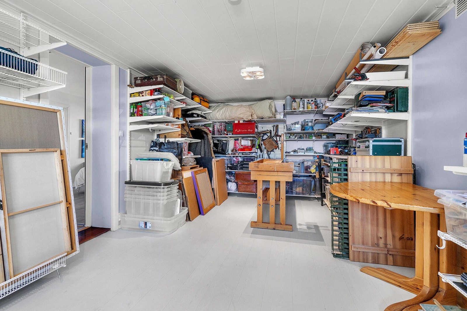 Underetasje - Hobbyrom Galleribilde