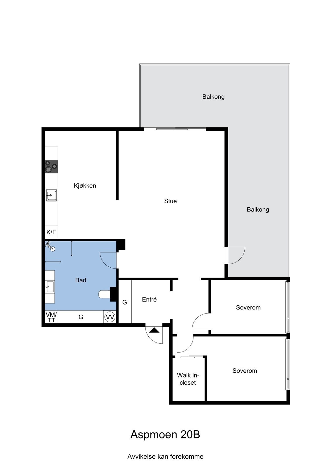 Planskisse Galleribilde