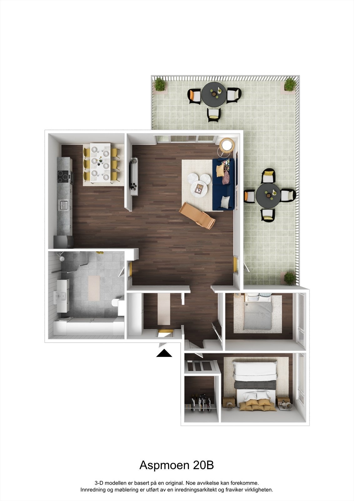 Planskisse Galleribilde