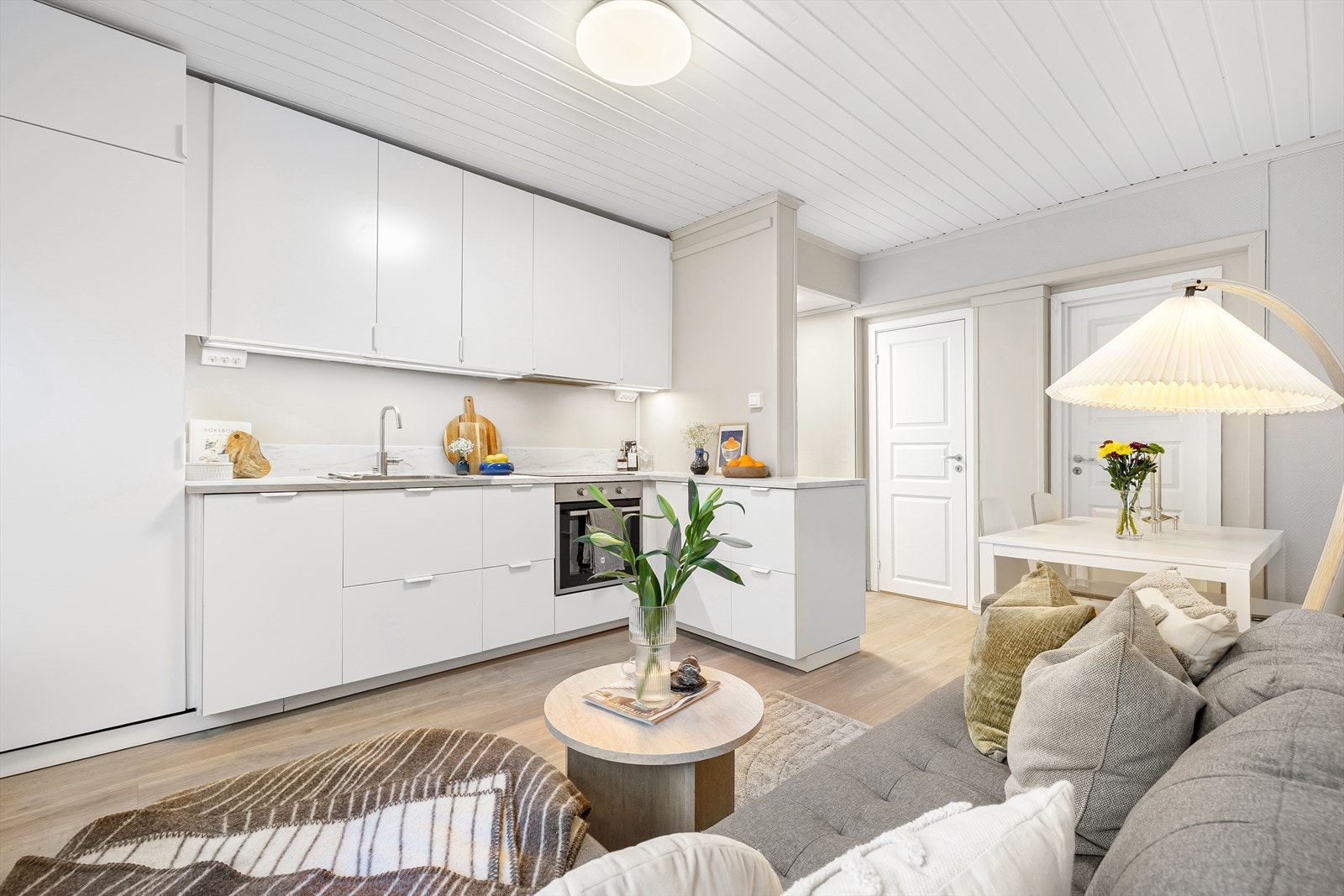 Leiligheten er oppmålt til totalt 86 kvm. BRA og 80 kvm. BRA-I. Galleribilde