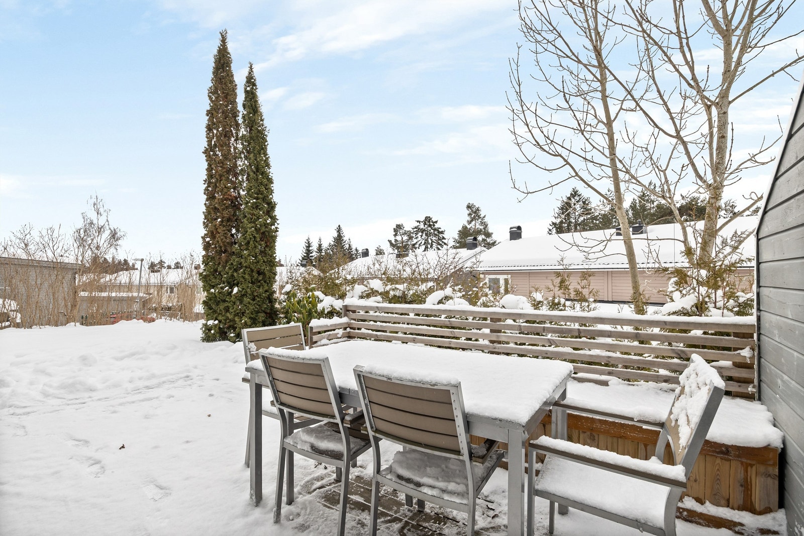 Plattingen og leveggen var ny i 2016 Galleribilde