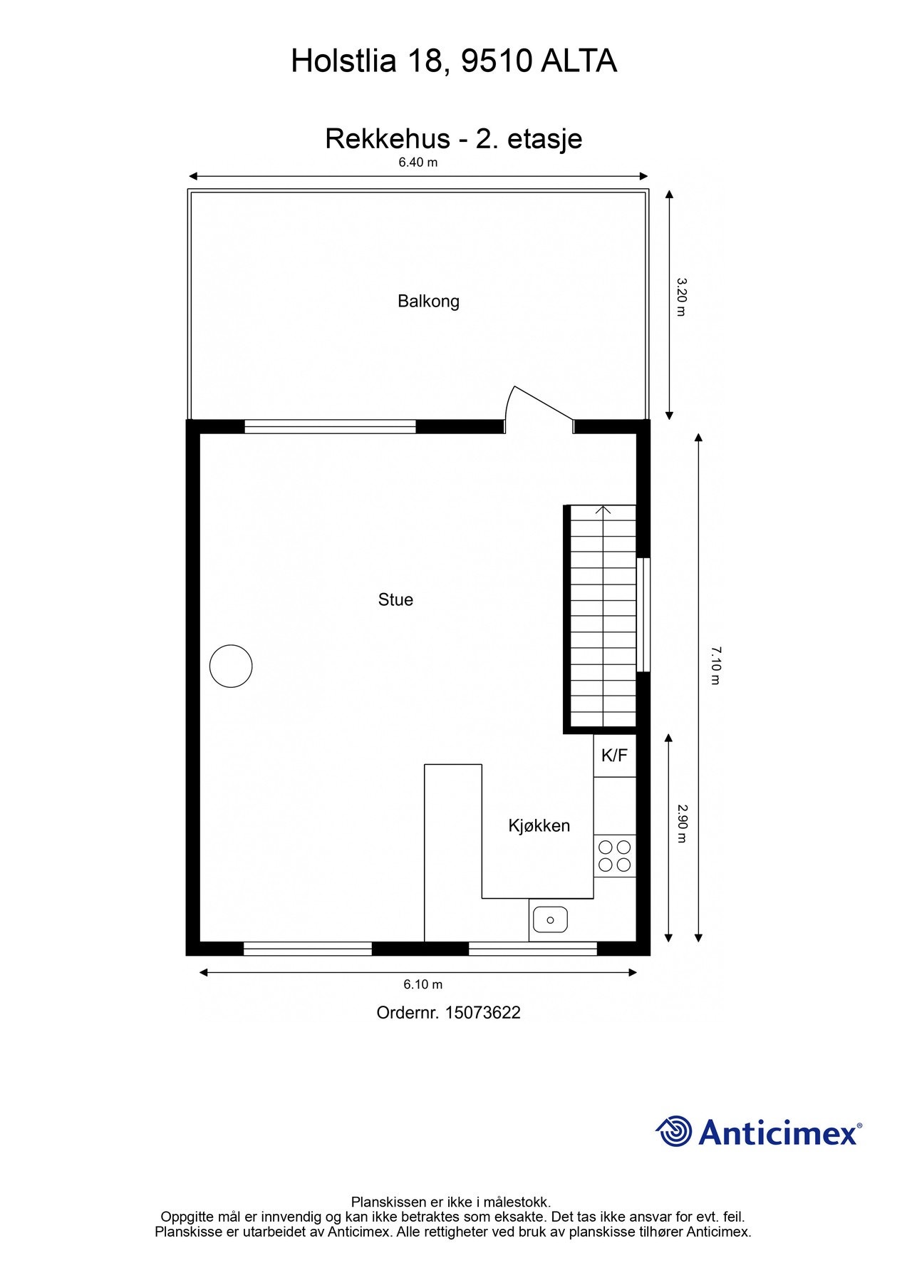 Plantegning 2.Etasje Galleribilde