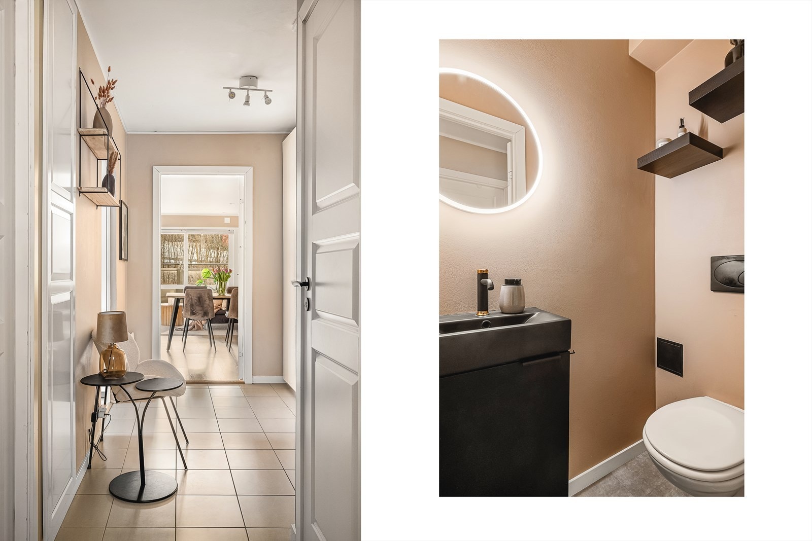 Separat toalettrom gir ekstra komfort og tilgjengelighet. Galleribilde