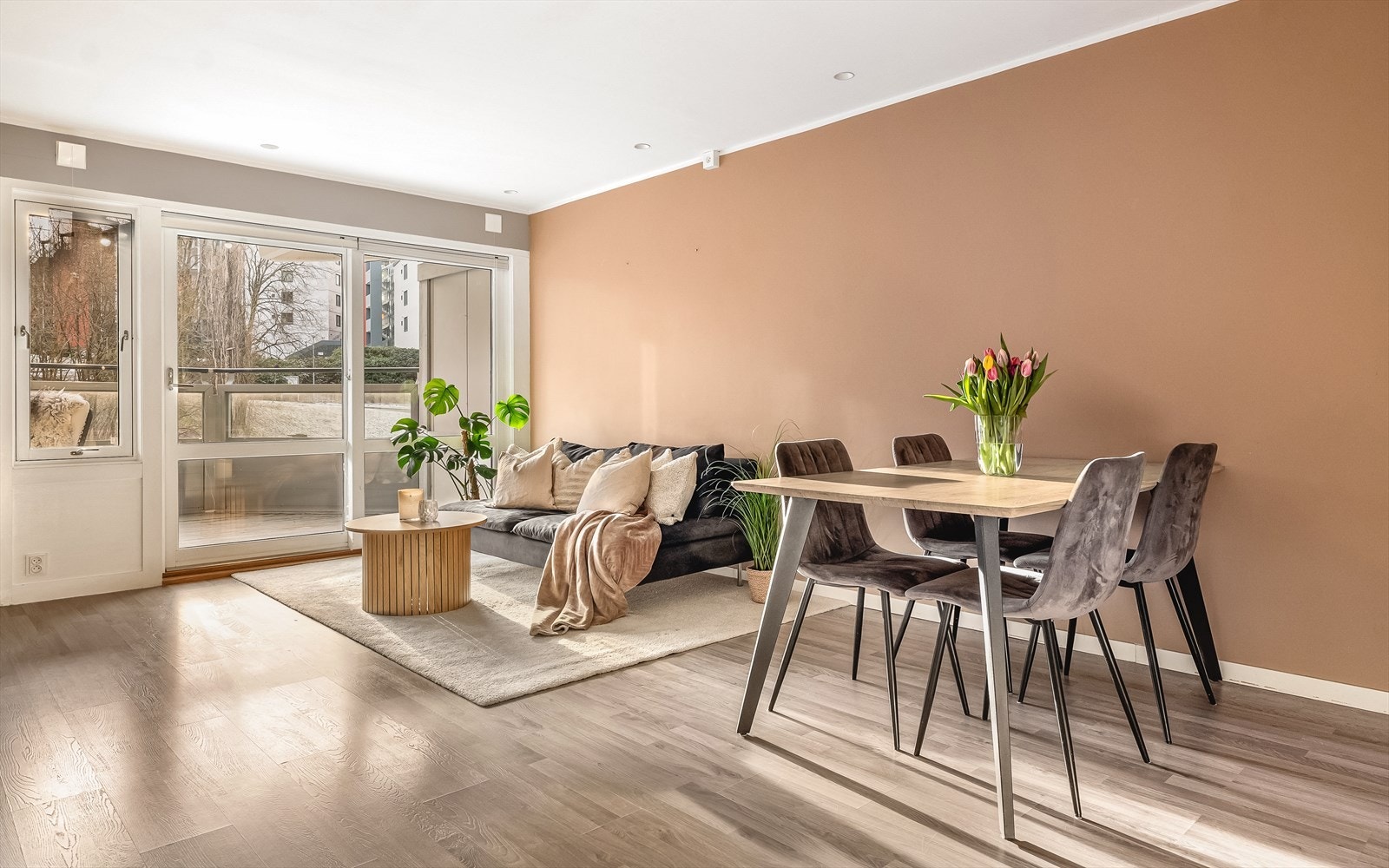 Her kan man invitere familie og venner til hyggelige sammenkomster. Galleribilde