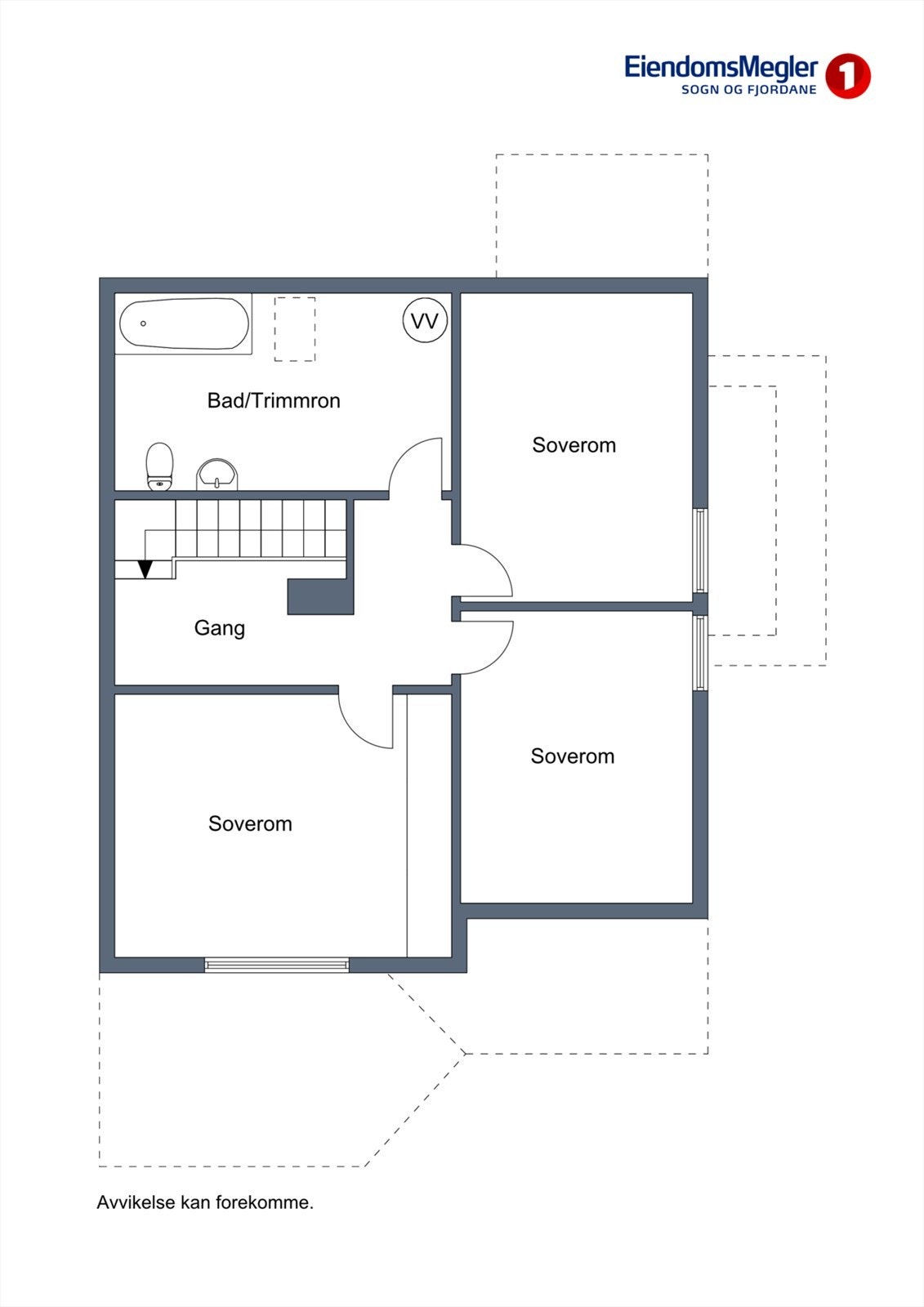 Planteikning - 2. etg. Galleribilde