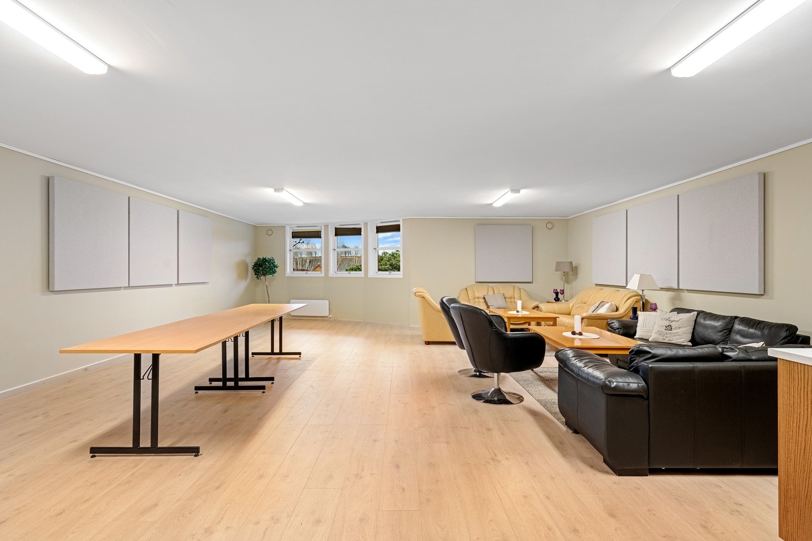 Utsnitt selskapslokale Galleribilde