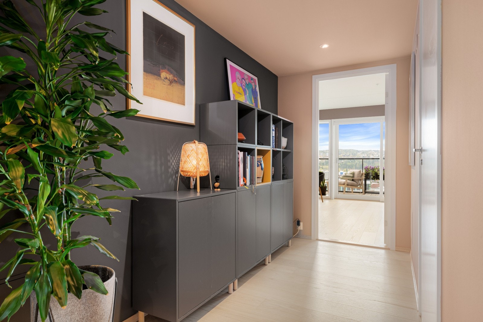 Entré med god plass til lagring. Galleribilde