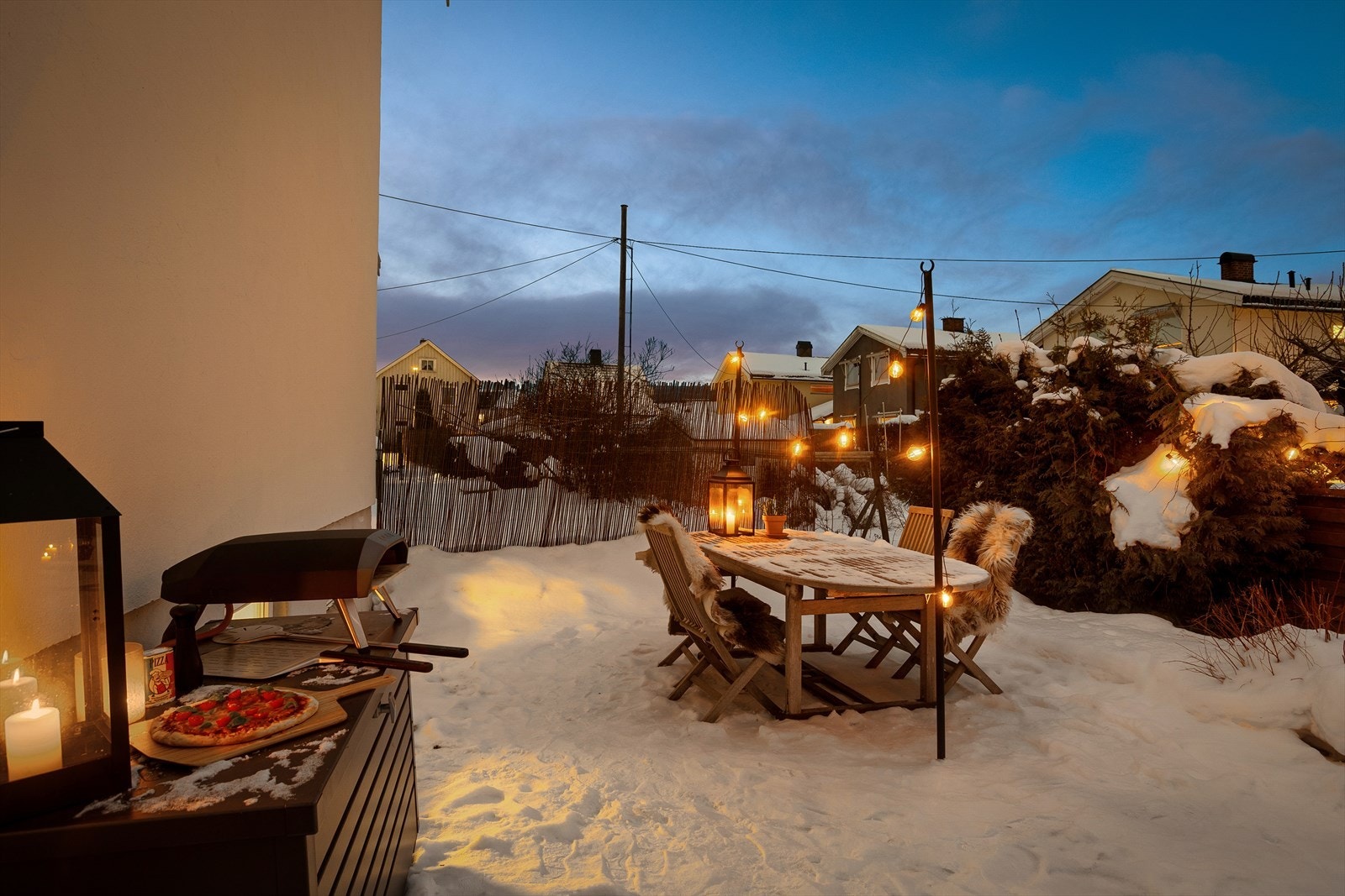 Nydelig uteplass med boltreplass for hele familien Galleribilde