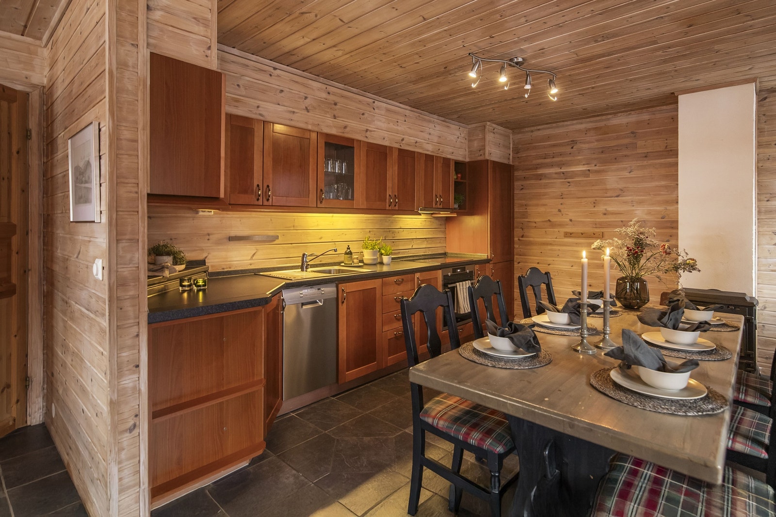 Her er det duket for hyggelige lag Galleribilde