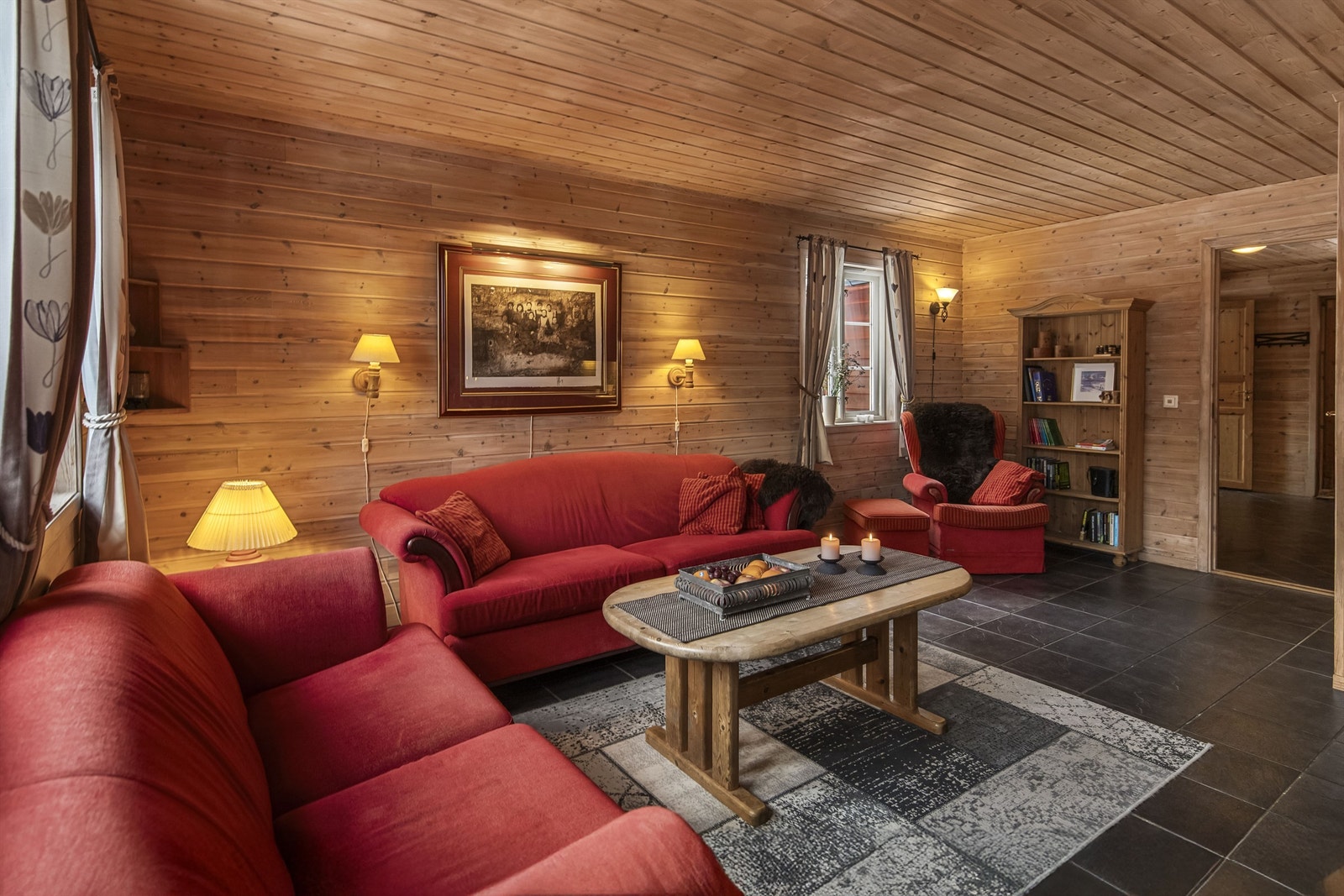 Hytten kan selges møblert, etter avtale med selger Galleribilde