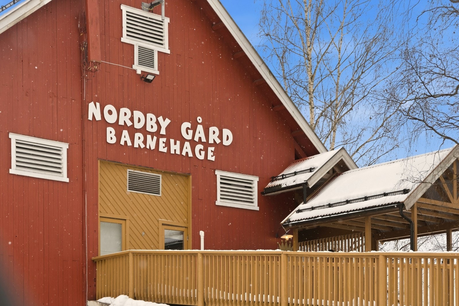 Det er flere barnehager i nærheten av huset Galleribilde