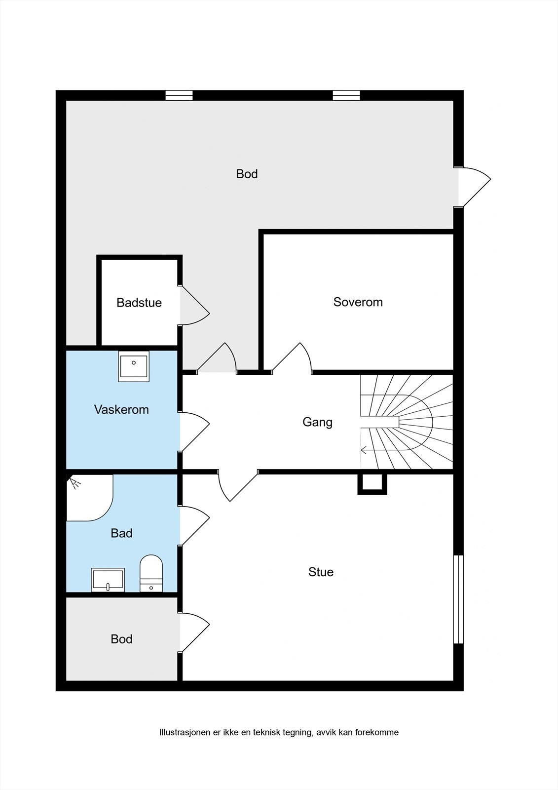 Presentasjon kjeller Galleribilde