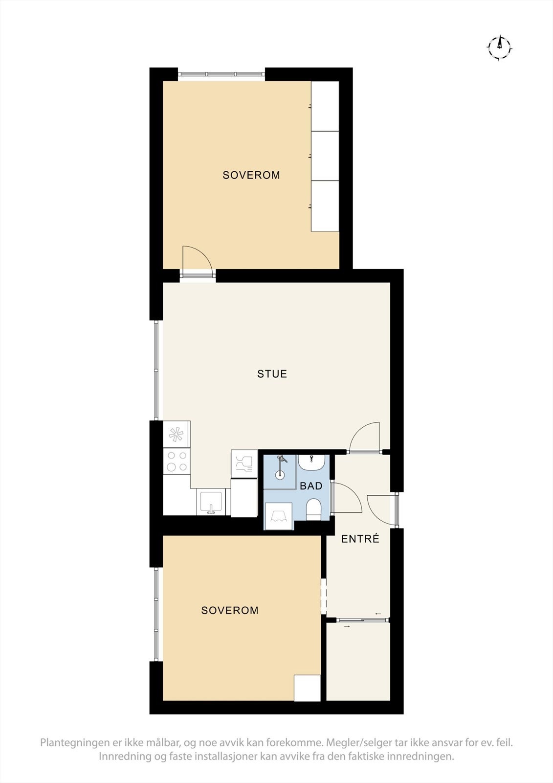 Alternativ plantegning Galleribilde