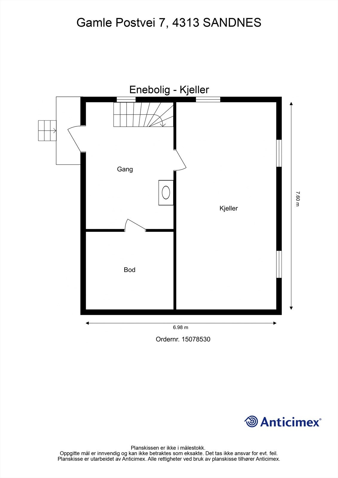 Plantegning - Kjeller Galleribilde