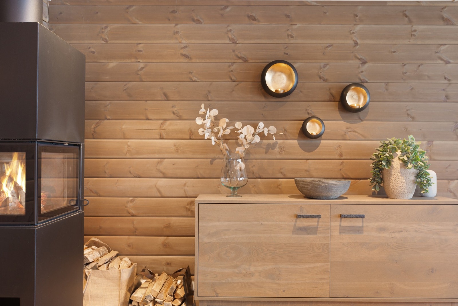 Peisovnen gir koselig stemning og god ekstravarme i den kalde årstida. Galleribilde