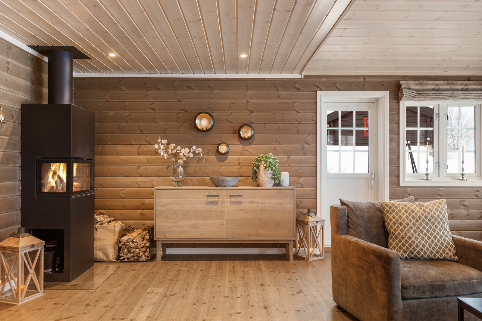 Dør ut til terrasse Galleribilde