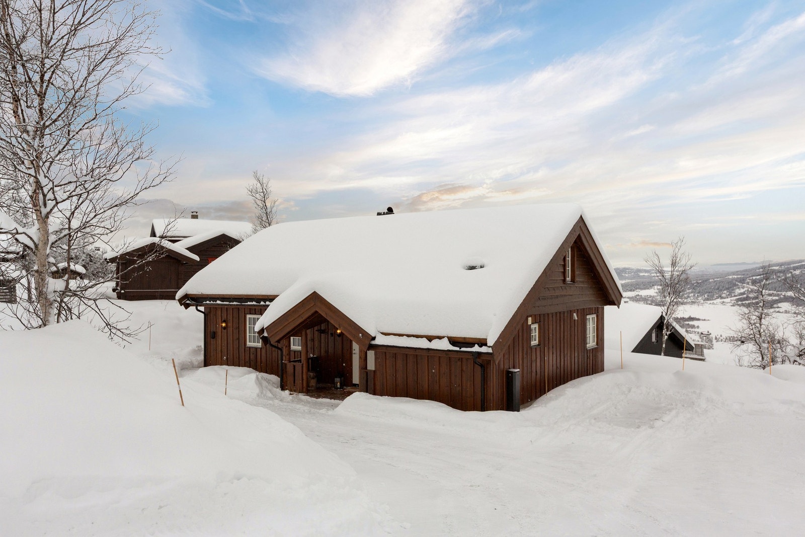 Overbygd inngangsparti. Galleribilde