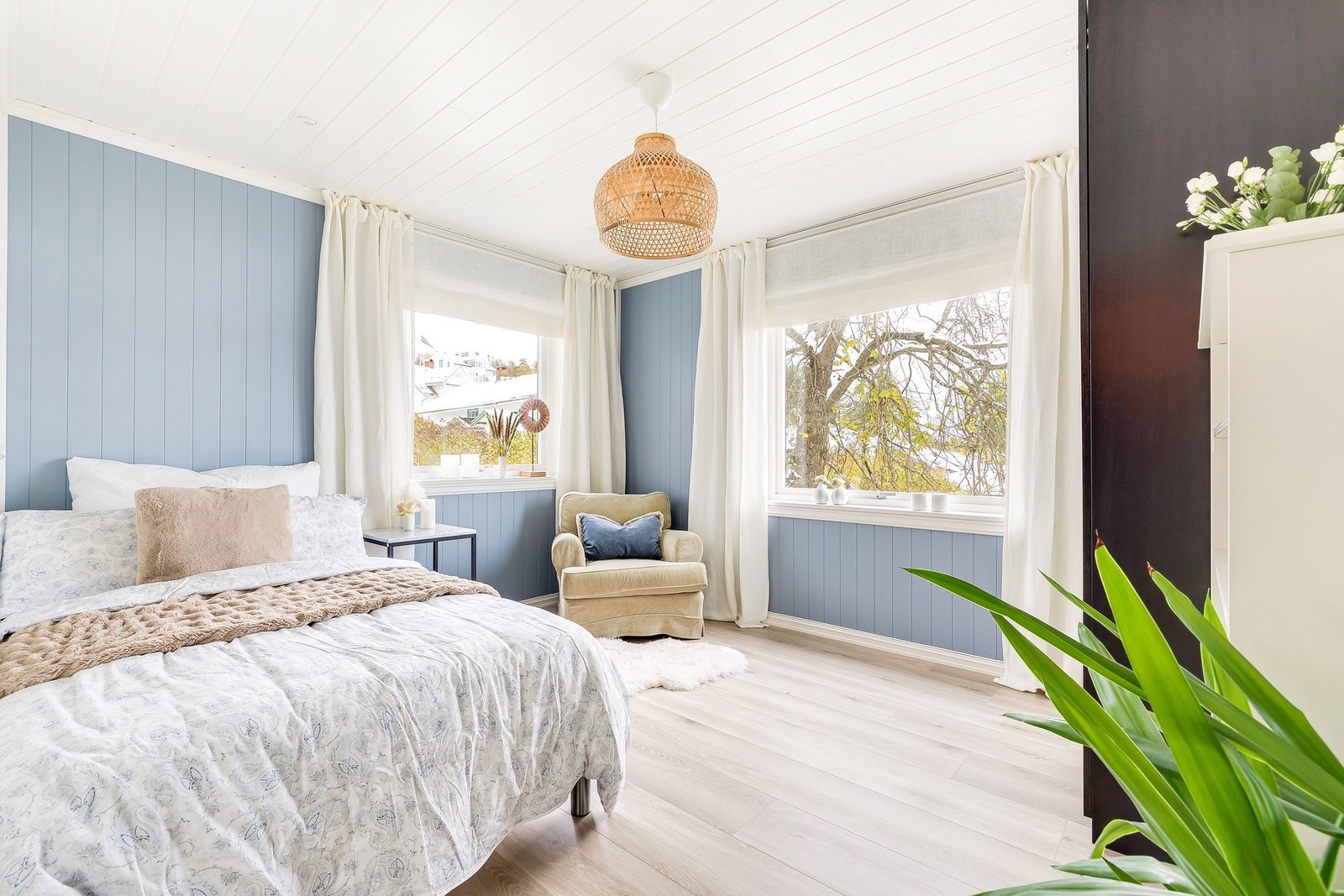 Lyst og romslig soverom nr. 3 Galleribilde