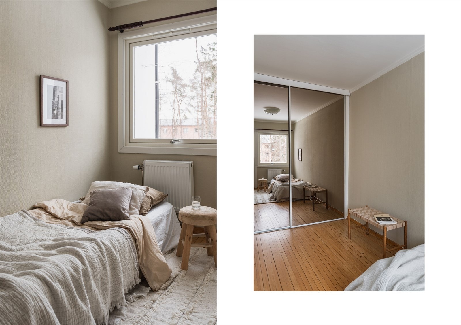 Soverom med plass til stor seng. Stort vindu som slipper inn godt med lys og gir en god romfølelse. Galleribilde