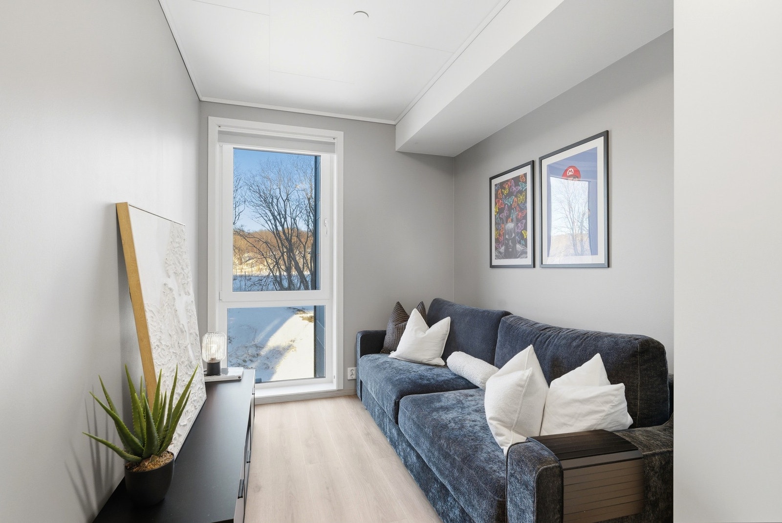 Soverom nr. 2 - egner seg fint til bruk som gjesterom, barnerom eller kontor. Galleribilde