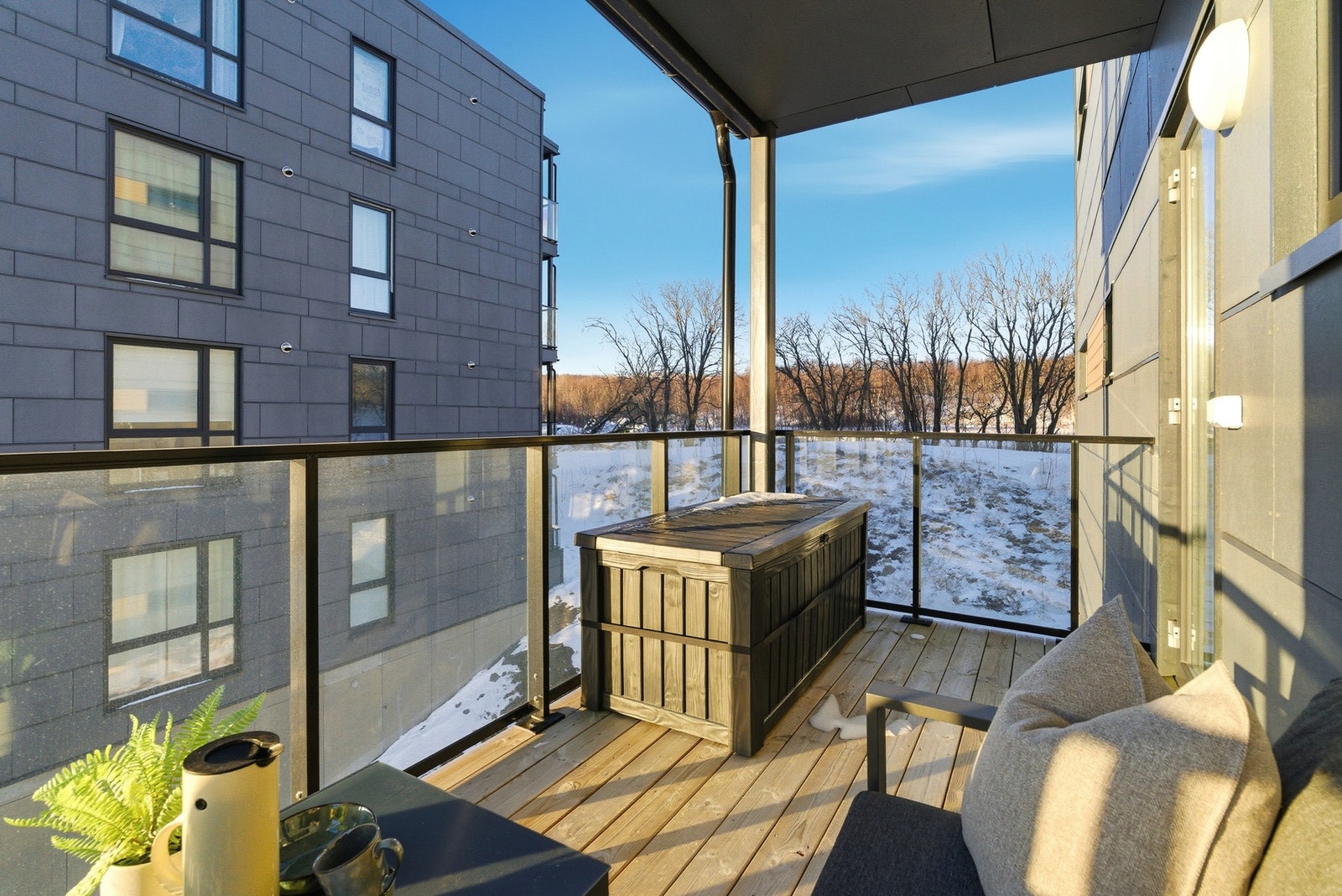 Plass til utemøblement. Galleribilde