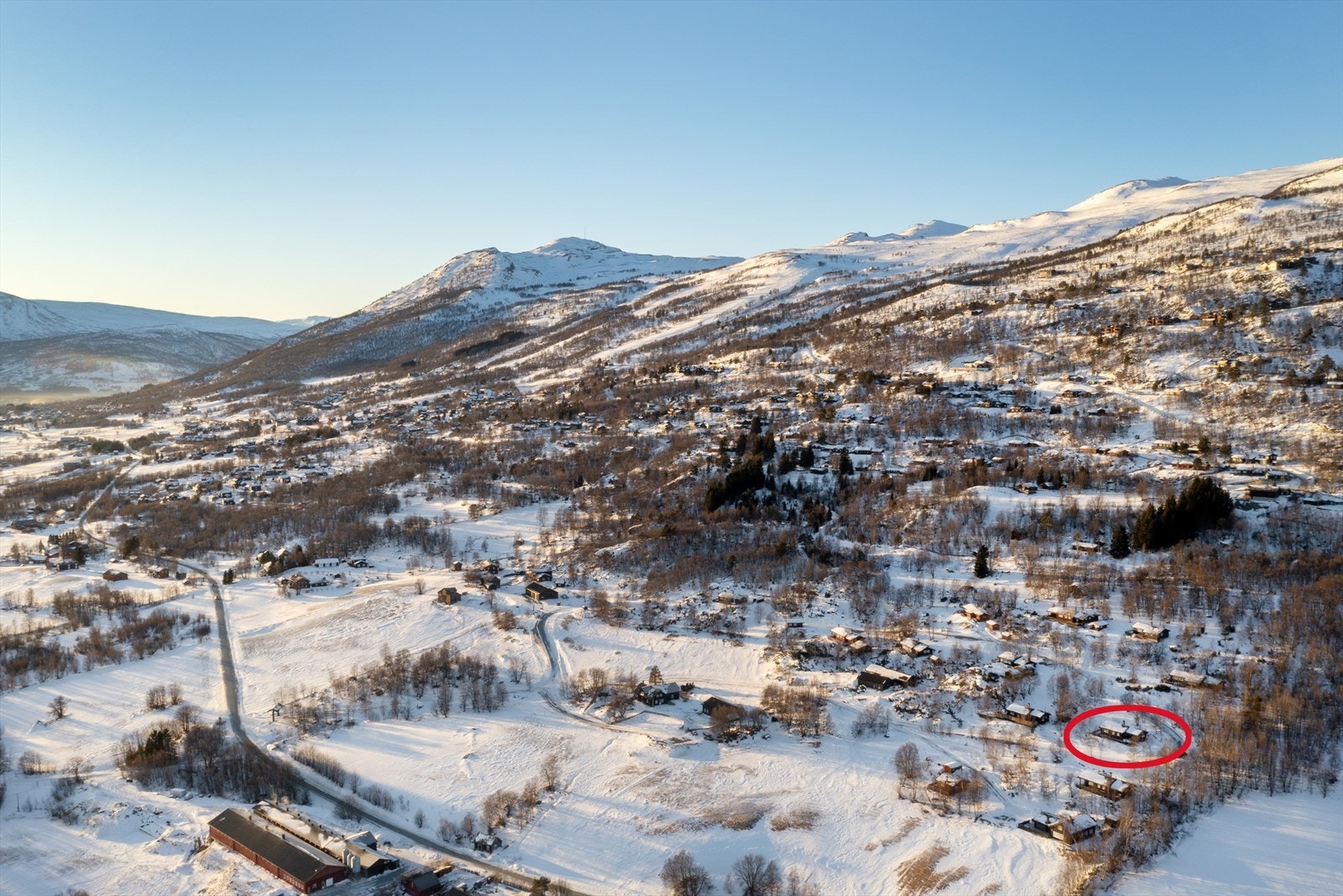 Oversiktsbilde med markering Galleribilde