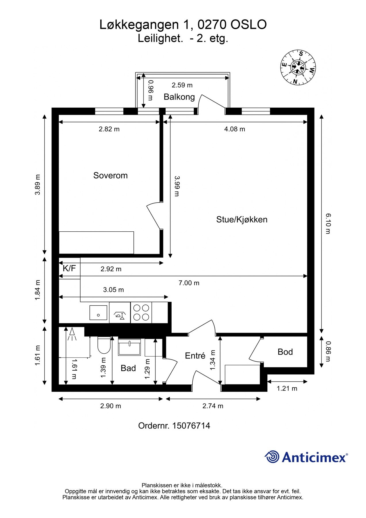 Plantegning. Galleribilde