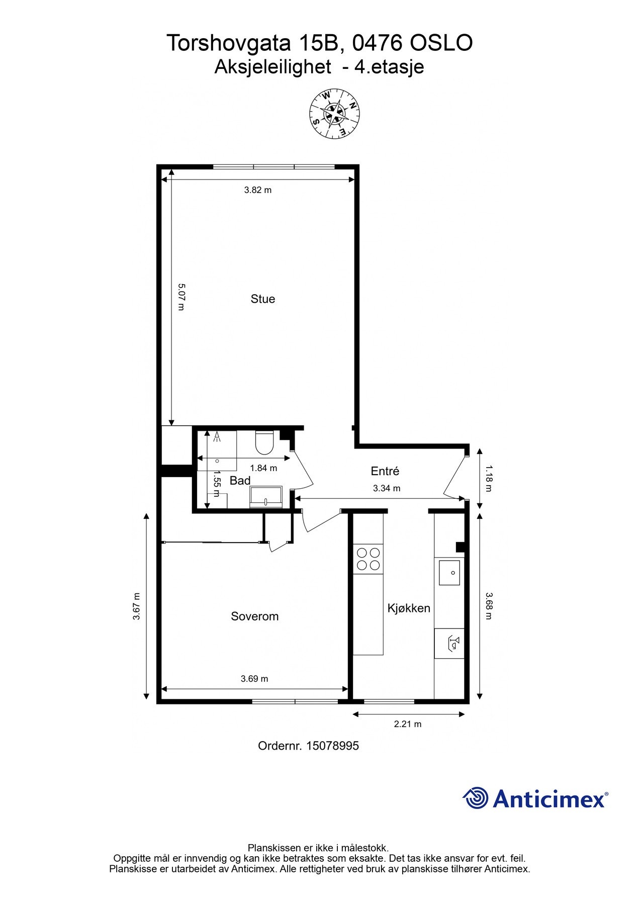 Planskisse. Galleribilde