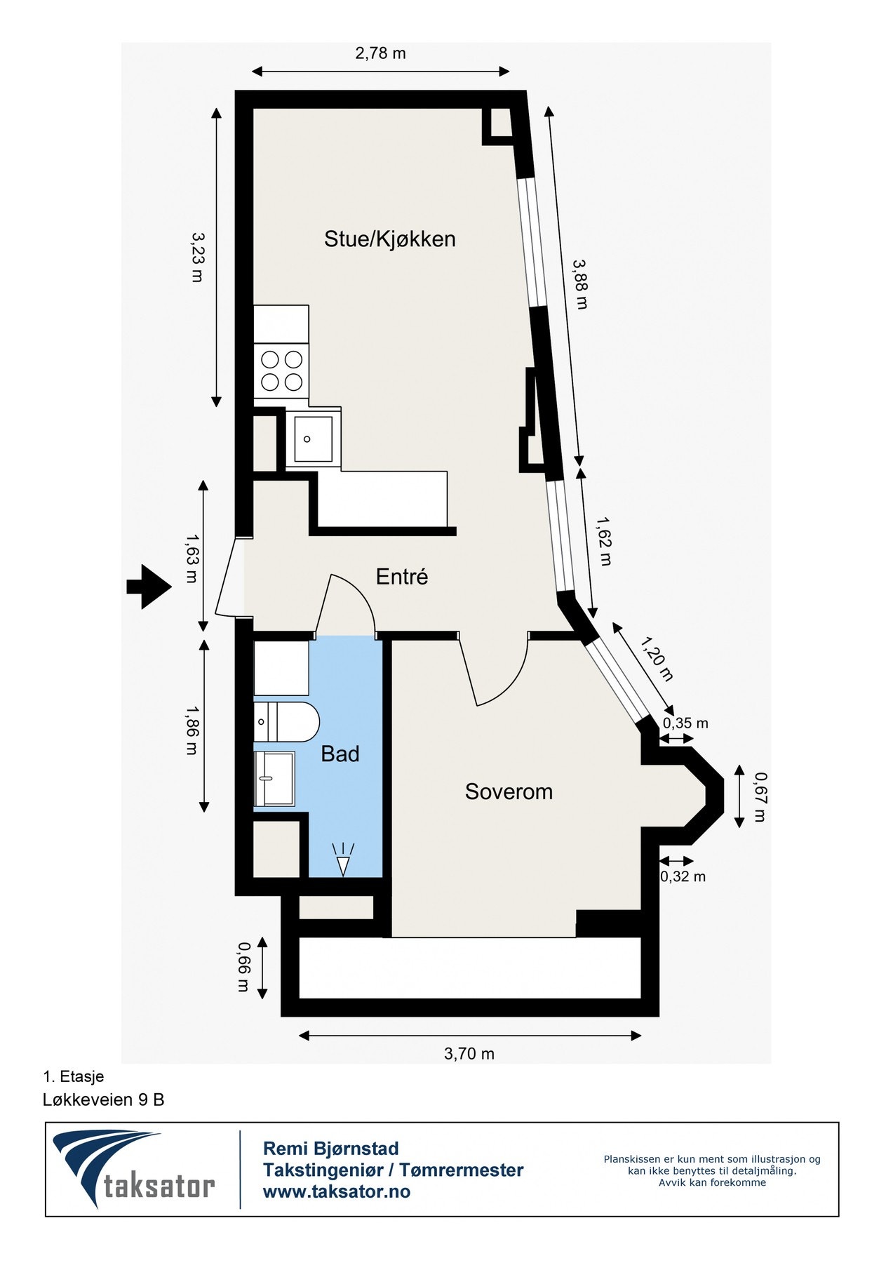 Plantegning - velkommen til visning! Galleribilde