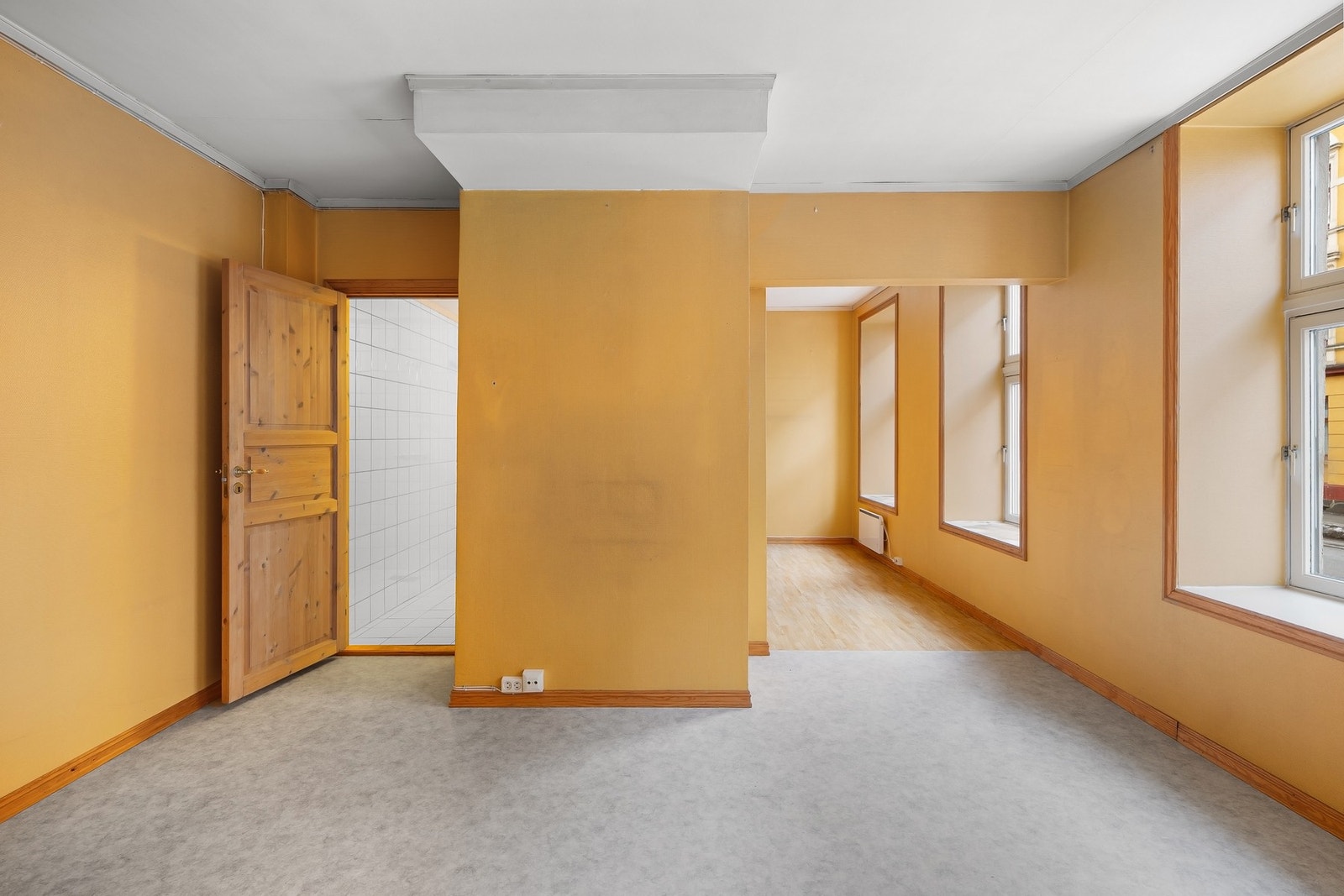 En gjennomgående og lys 2-roms med sentral beliggenhet på Birkelunden Galleribilde