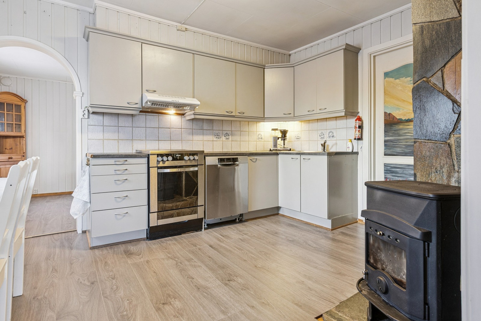 Koselig kjøkken Galleribilde