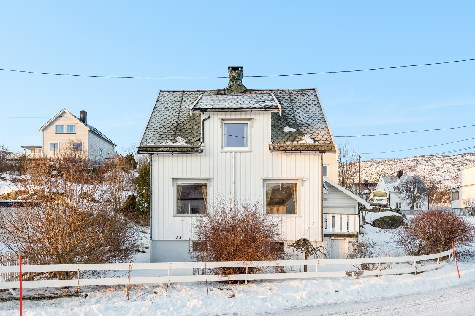 Klassisk fasade med potensial for modernisering Galleribilde