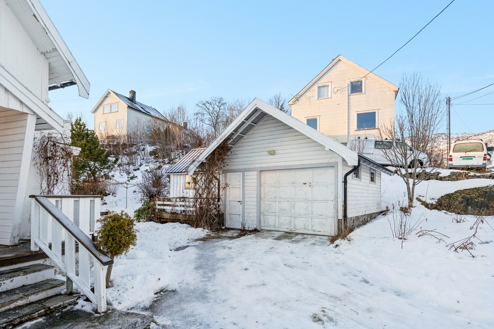 Stor garasje Galleribilde