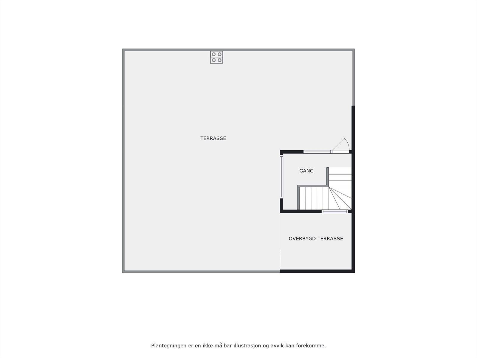 Plantegning 3. etasje. Galleribilde