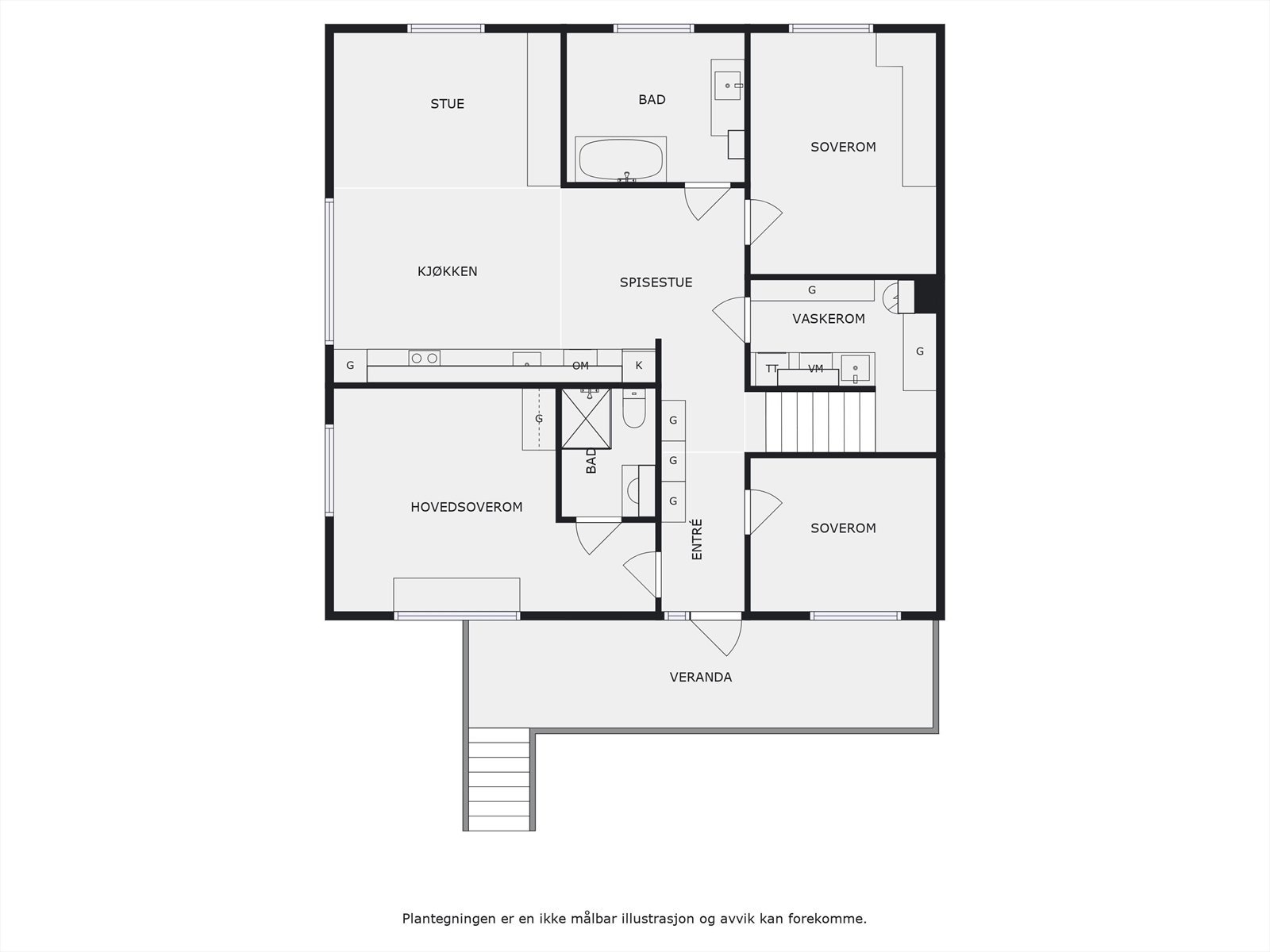 Plantegning 2.etasje. Galleribilde