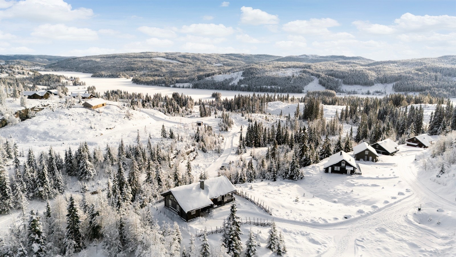 Flott utsikt Galleribilde