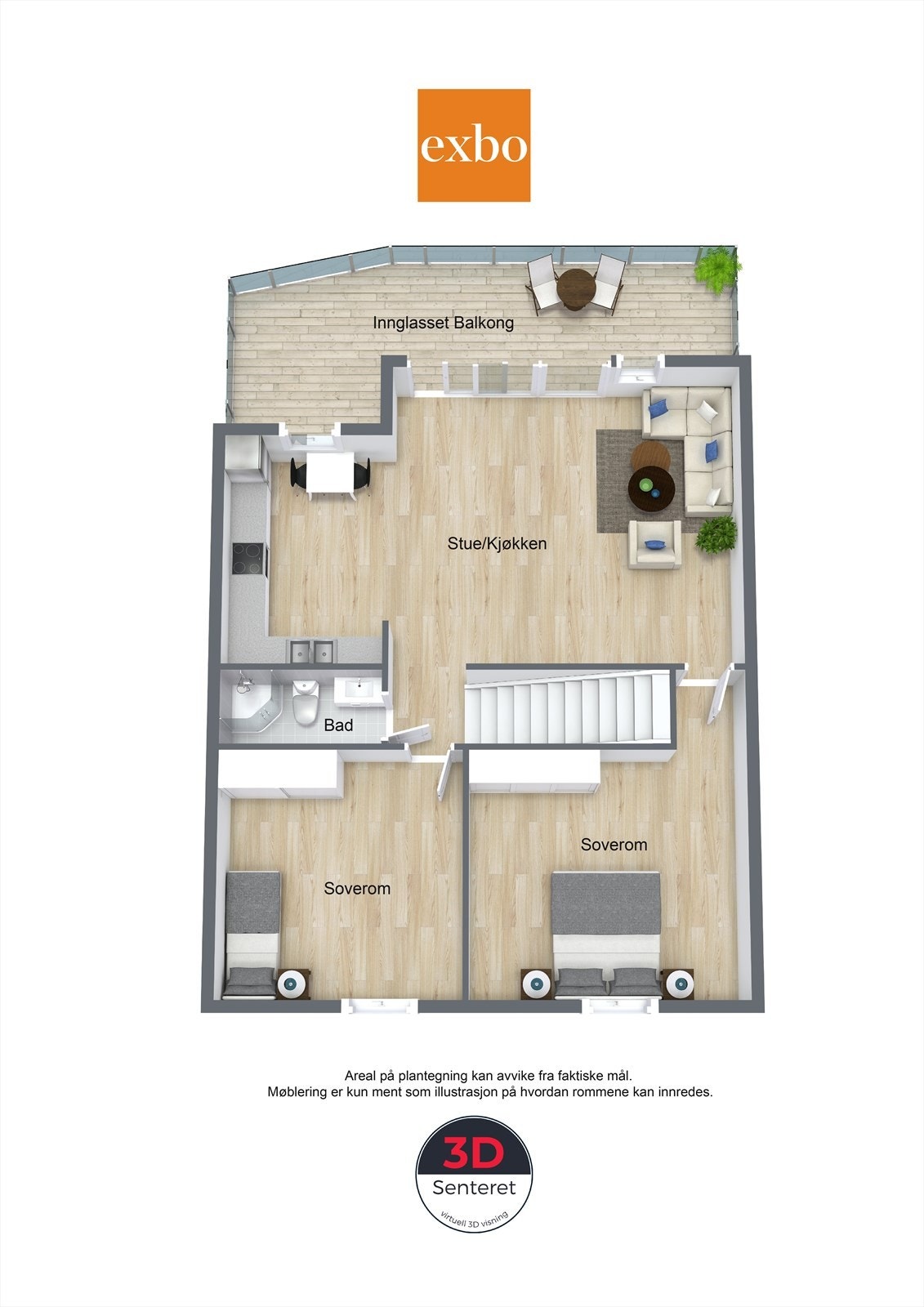 Plantegning 9. etg. Galleribilde