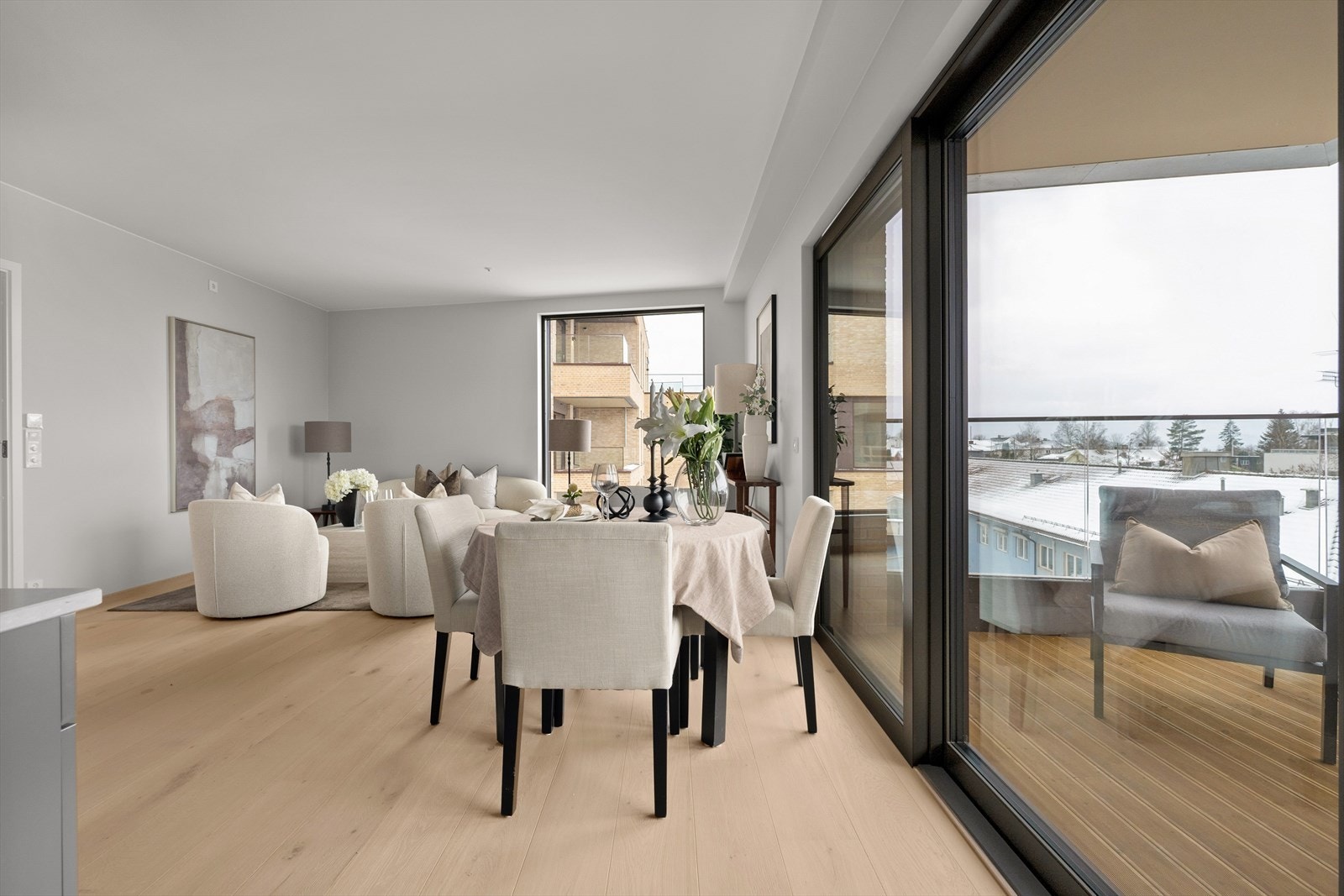 Romfordelingen er nøye konstruert og har en smidig overgang til de ulike sonene Galleribilde