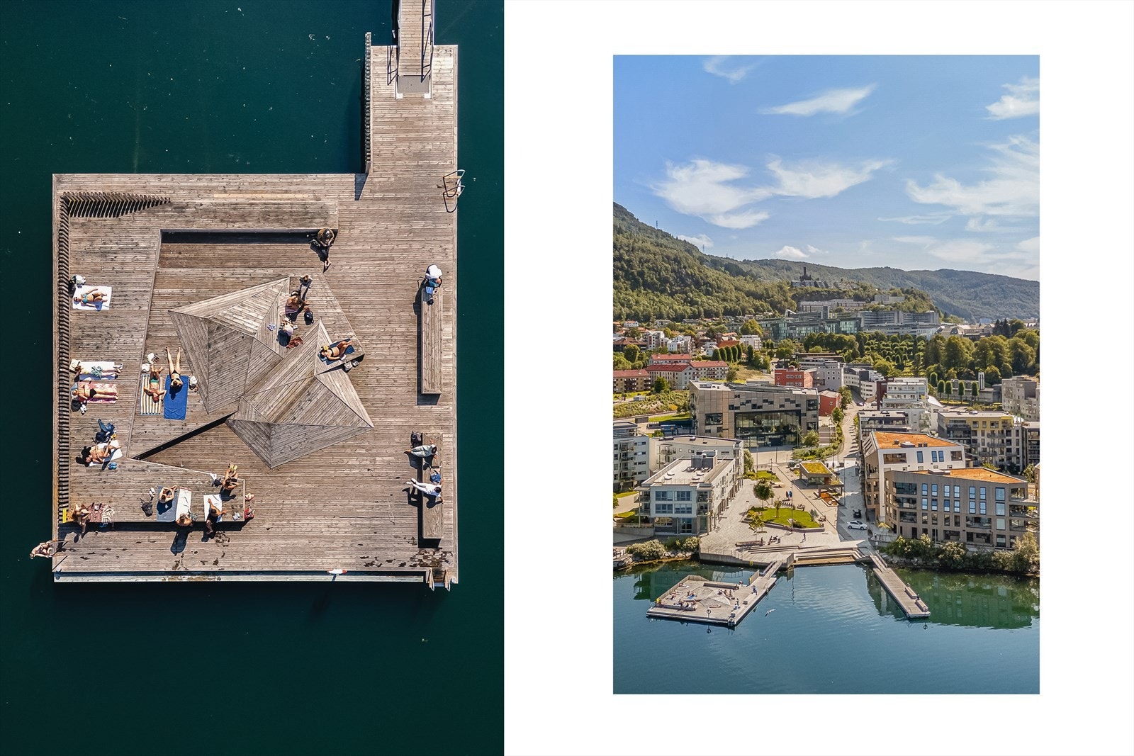 Dette er en yndet samlingsplass på solrike sommerdager. Galleribilde