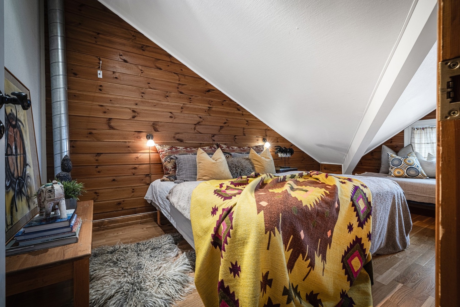 Soverom 1 med dobbeltseng. Galleribilde