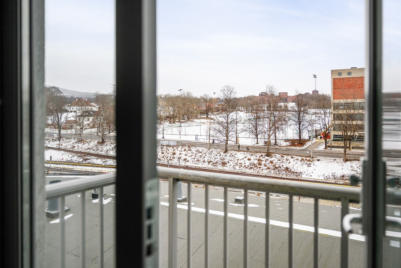 Balkong fra soverom Galleribilde