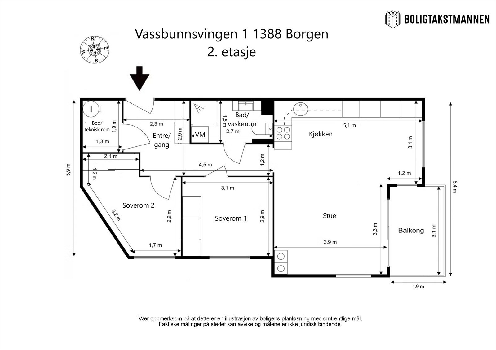 Plantegning. Galleribilde