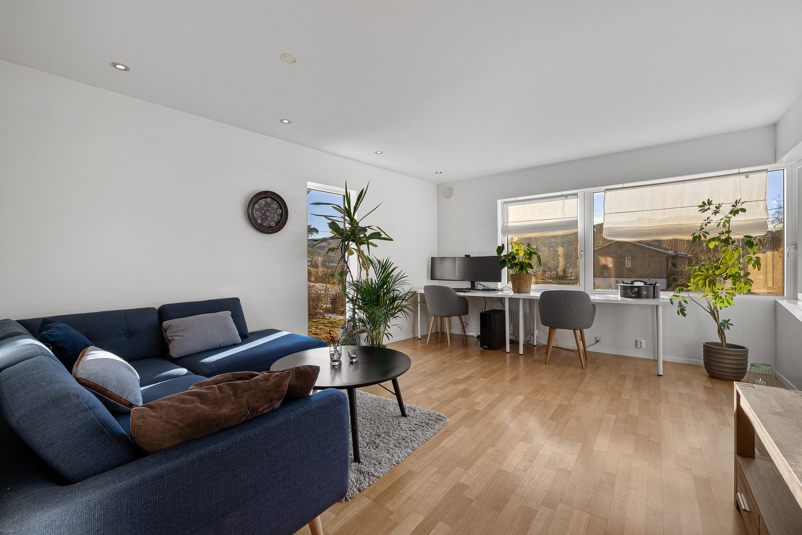 Rommet gir gode muligheter for å innrede etter eget ønske og behov. Galleribilde